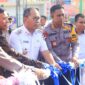 Kepala Dinas Perhubungan Kota Makassar Bersama Pejabat Struktutal Hadiri Peresmian Operasional Simpang 3 Middle Ring Road.