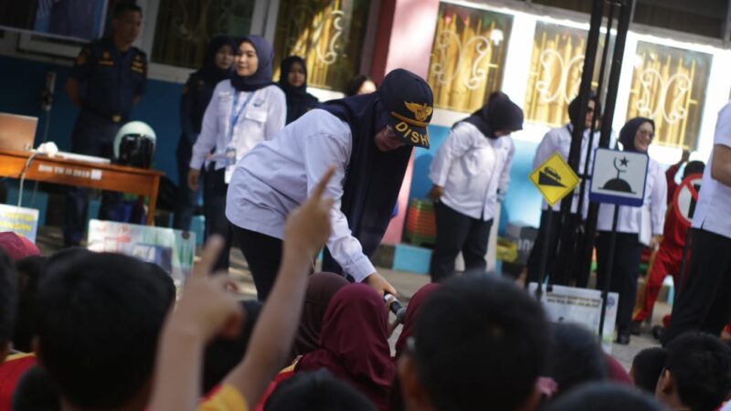 Dinas Perhubungan Kota Makassar bersama BPTD Kelas II Sulsel dan PT Jasa Raharja Cabang SulSel kembali menunjukkan komitmennya dalam meningkatkan kesadaran berlalu lintas di kalangan anak-anak.