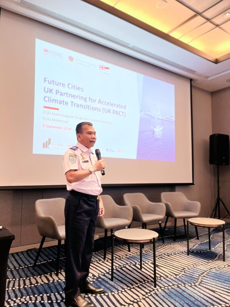 Kadishub Makassar Jadi Narsum FGD Kelembagaan Angkutan Umum Perkotaan