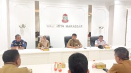 Rapat koordinasi terbatas digelar terkait penanganan pengamen, gelandangan dan pengemis (gepeng) di Kota Makassar.