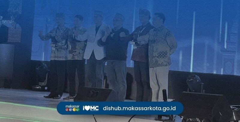 Penghargaan dan apresiasi diperoleh Dinas Perhubungan Kota Makassar pada acara 