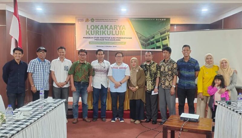 Dalam lokakarya, akademisi dari Universitas Hasanuddin, Dr. Amril Hans, S.AP., MPA, diundang sebagai narasumber untuk membagikan pengetahuan tentang penyusunan kurikulum yang sesuai dengan standar akademik.
