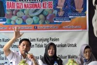 Menyambut Hari Gizi Nasional, RSU Thalia Irham mengadakan sosialisasi terkait Program Nasional.