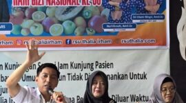 Menyambut Hari Gizi Nasional, RSU Thalia Irham mengadakan sosialisasi terkait Program Nasional.