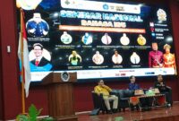 Kegiatan berlangsung pada Jum'at, 21 Februari 2025 tersebut dihadiri oleh para narasumber terkemuka dari dalam dan luar negeri, termasuk Wakil Rektor II Universitas Muhammadiyah Makassar, Prof. Dr. Andi Sukri Syamsuri, M.Hum., dan Konsulat Jenderal Australia, Todd Dias.